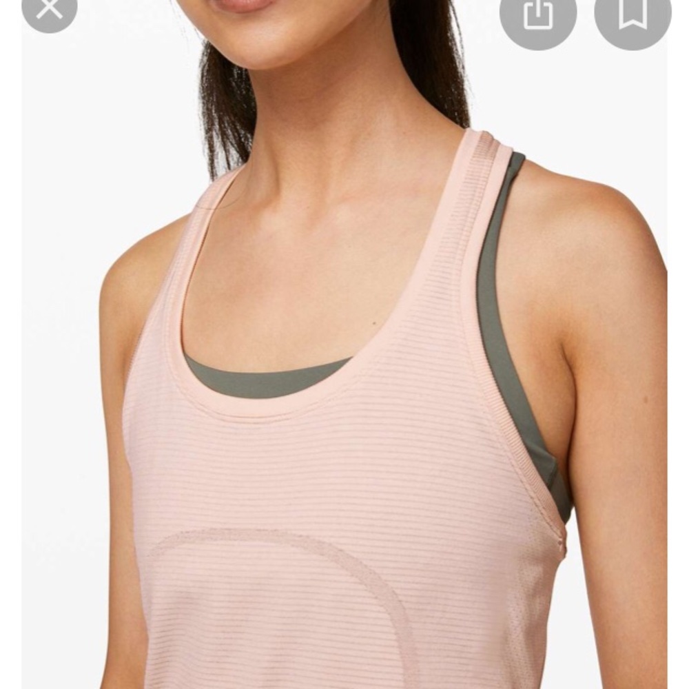 Lululemon Tank Butter Pink